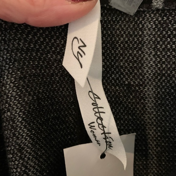 NY COLLECTION black and white NWT sweater skirt - Picture 5 of 10